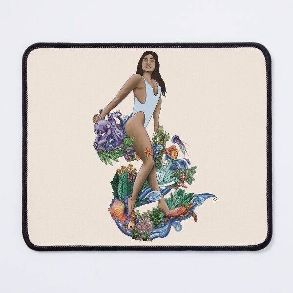 Item preview, Everything is connected - botanical portrait of a woman designed and sold by cnstantina.