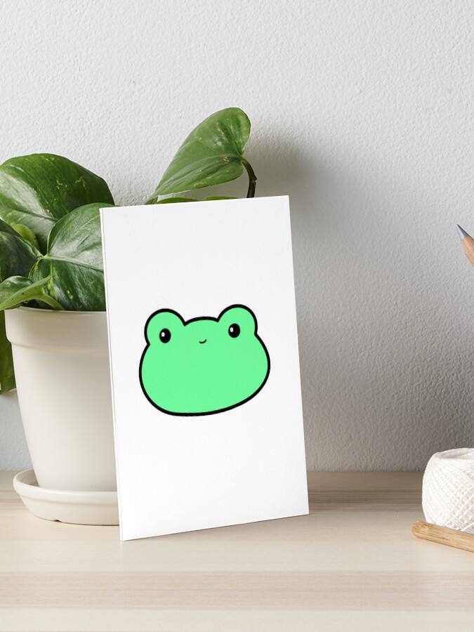 SALE Cute Frog 5x7 Print