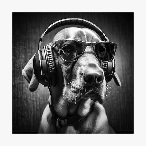 Item preview, Canine Beats: A Hound's Harmonious Haven designed and sold by soltechshops.