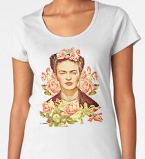 Kahlo Premium Rundhals-Shirt