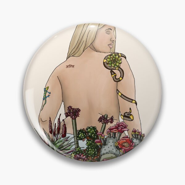 Item preview, Everything is connected - botanical portrait of a woman designed and sold by cnstantina.