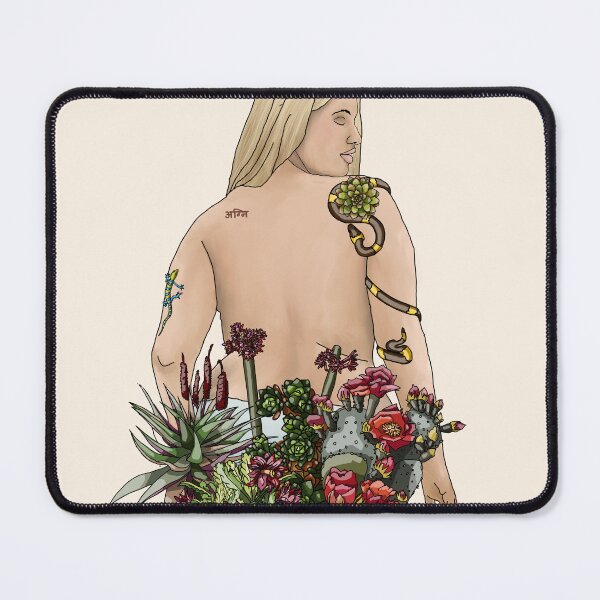 Item preview, Everything is connected - botanical portrait of a woman designed and sold by cnstantina.