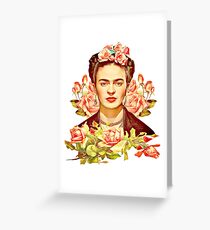 Kahlo Grußkarte