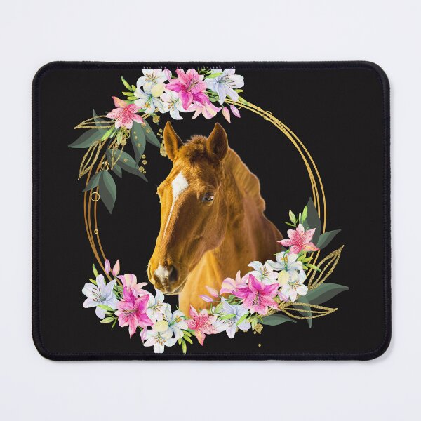 Item preview, Horse flower t-shirts,Horse T-shirts,t-shirts womens,Horse t-shirtsdesign designed and sold by Wang Yu sheng.