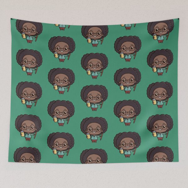 Item preview, Cute African American Teacher designed and sold by schizarty.