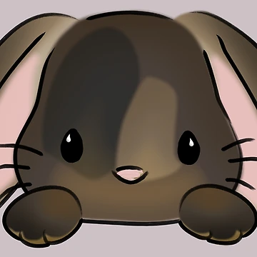Artwork thumbnail, Patch The French Lop Rabbit by RuthieLord