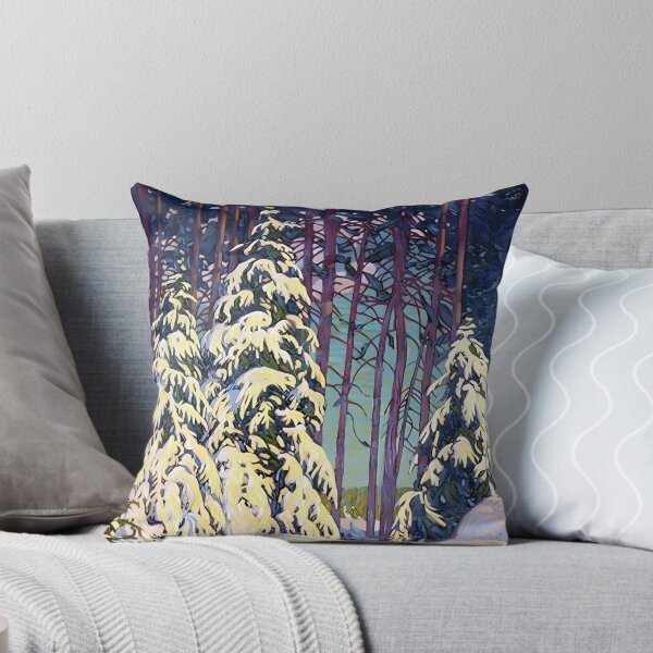 Item preview, Winter Sunrise by Lawren Stewart Harris designed and sold by TheRedVineyard.