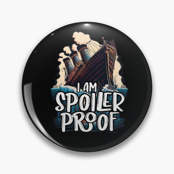 Item preview, I am spoiler proof designed and sold by themoniae.