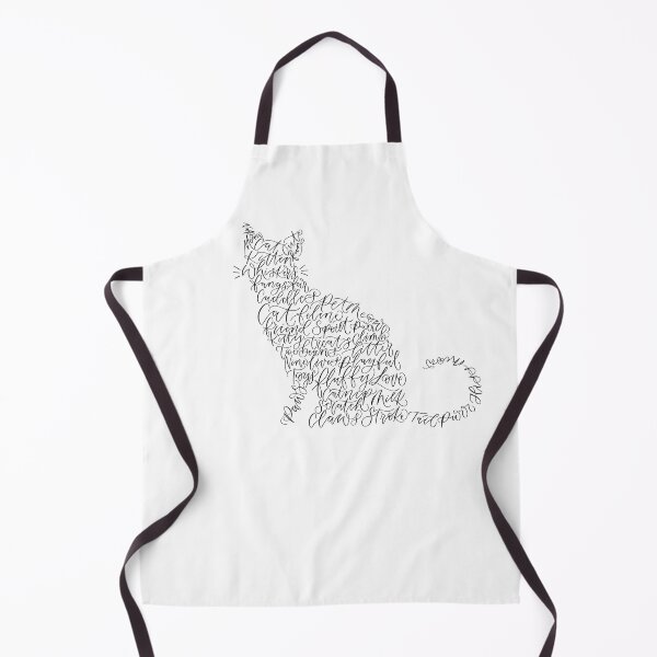 Item preview, Cat calligram - cat word art designed and sold by amyverse.