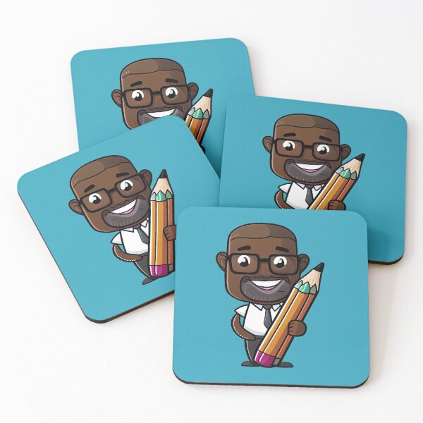 Item preview, Cute African American Teacher designed and sold by schizarty.