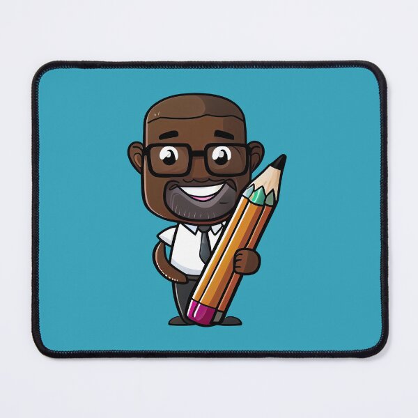 Item preview, Cute African American Teacher designed and sold by schizarty.