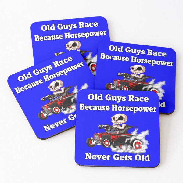 Item preview, Drag Racing Design Old Guys Race Because Horsepower Never Gets Old designed and sold by fantasticdesign.