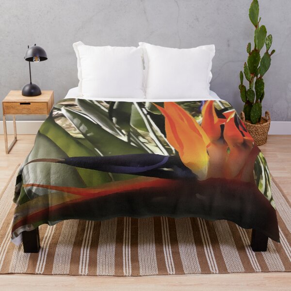 Item preview, Bird of Paradise Strelitzia Reginae Acrylic Painting designed and sold by taiche.