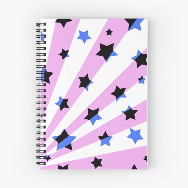 Item preview, polka stars pale pink with white rays designed and sold by TerenceLacey.