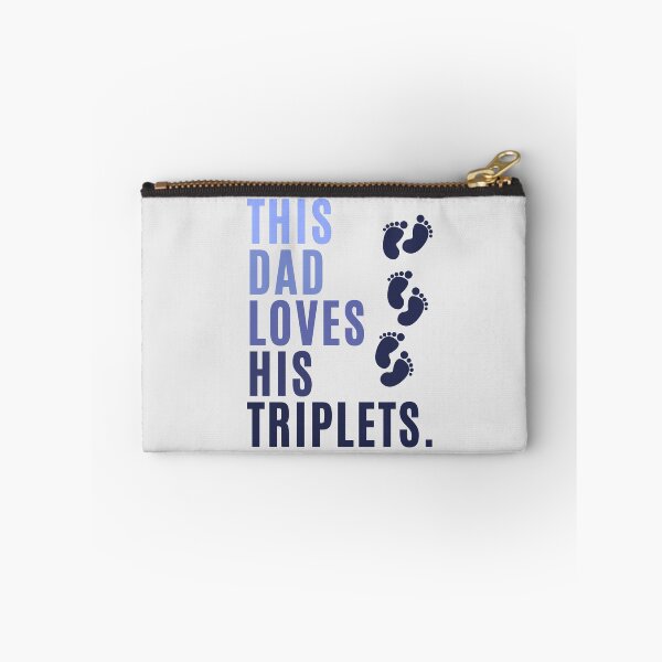 Item preview, This Dad Loves His Triplets designed and sold by karolaan.