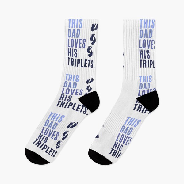 Item preview, This Dad Loves His Triplets designed and sold by karolaan.