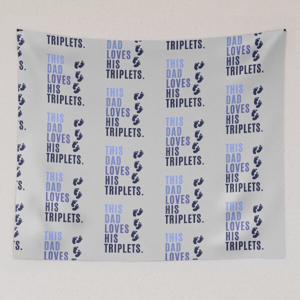 Item preview, This Dad Loves His Triplets designed and sold by karolaan.