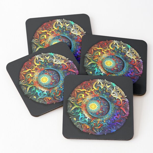 Item preview,  colored mandala by -AI designed and sold by haneen15.