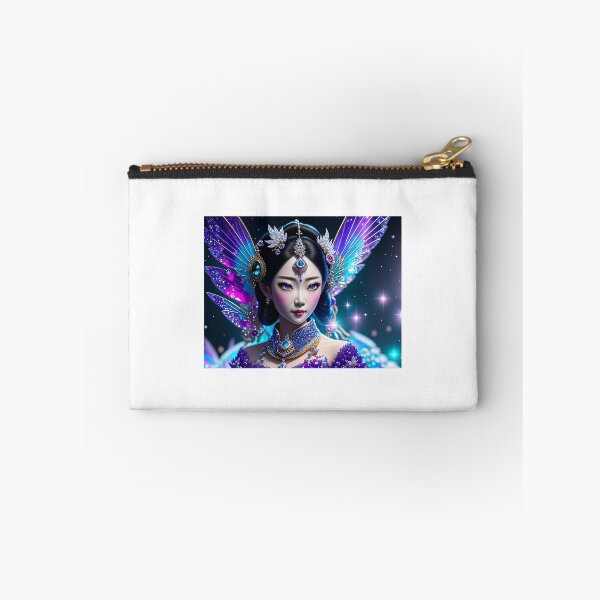 Item preview, Beautiful Fantasy Art: Crystal Moon Goddess, Gem Goddess, Celestial Goddess designed and sold by SerenityOracle.