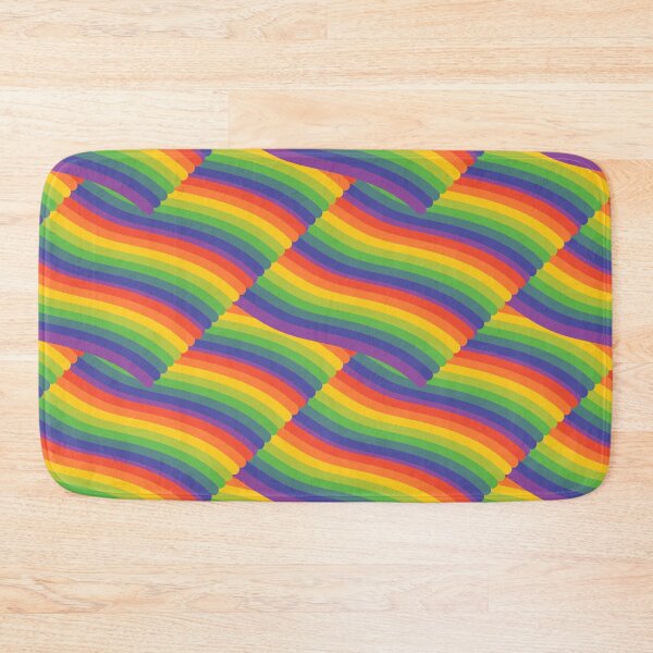 Item preview, 3D rainbow pattern, rainbow colorful, pride month festival, LGBTQ designed and sold by Pattrenonly.