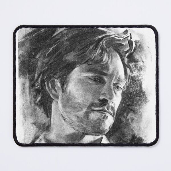 Item preview, Will Graham in Hannibal, Hugh Dancy Drawing designed and sold by Rachel Felicity Art.