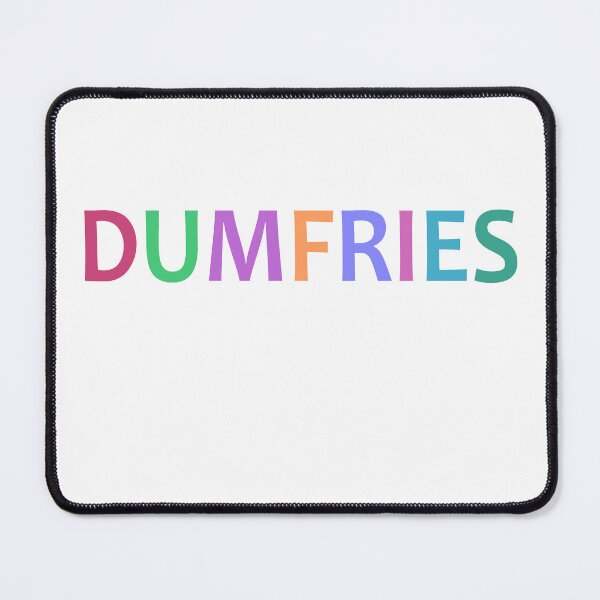 Item preview, Dumfries, in a multicoloured colored minimalist design. designed and sold by Jeallan Designs.