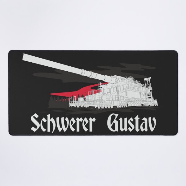 German super-heavy railway gun Dora (Schwerer Gustav) Sticker for Sale by  FAawRay