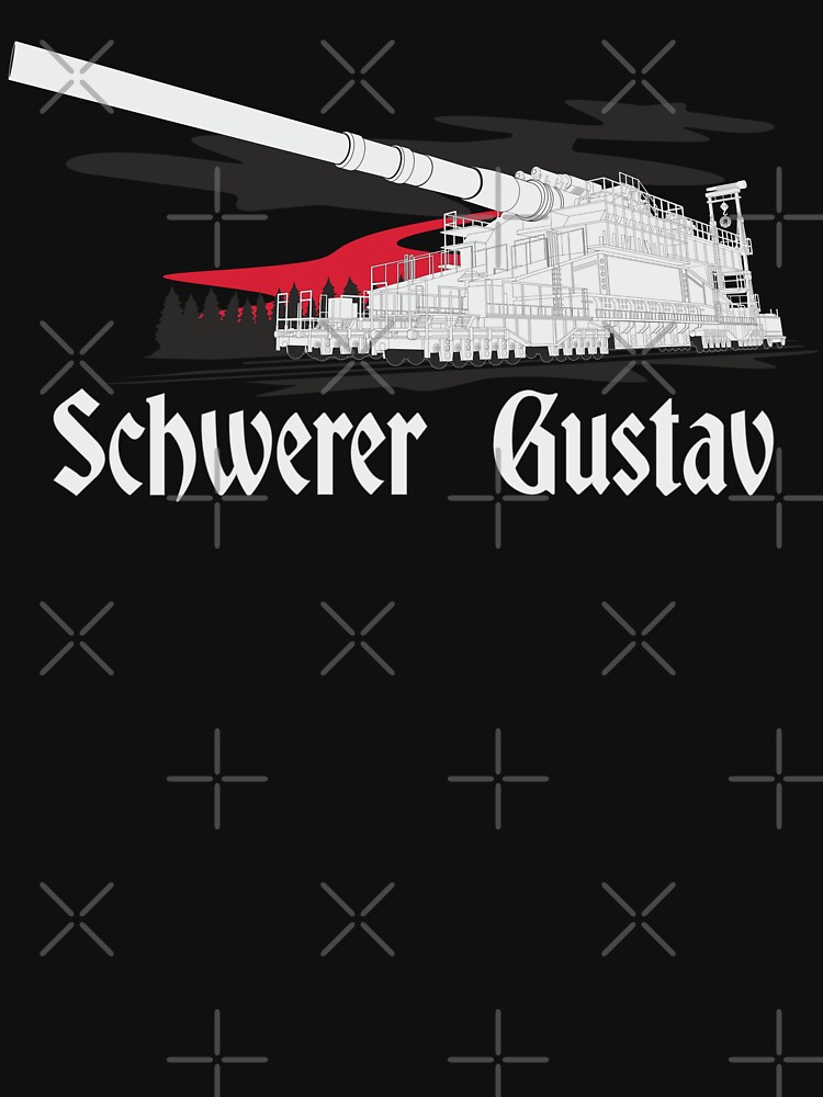 German super-heavy railway gun Dora (Schwerer Gustav) Sticker for Sale by  FAawRay