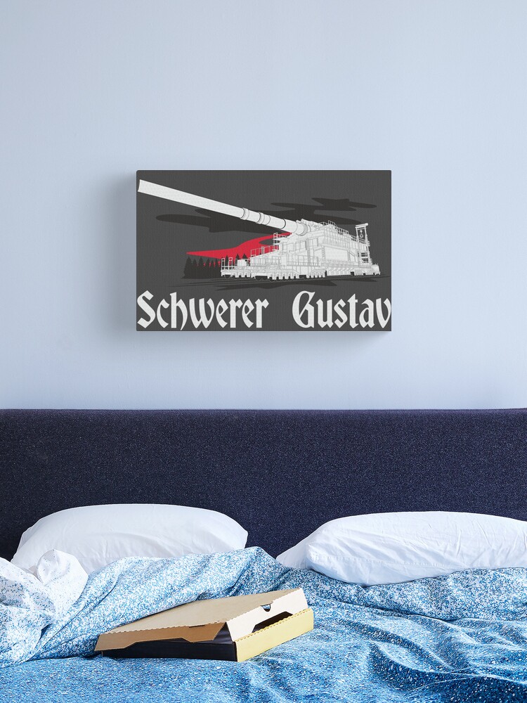 German super-heavy railway gun Schwerer Gustav (Dora) Poster for Sale by  FAawRay