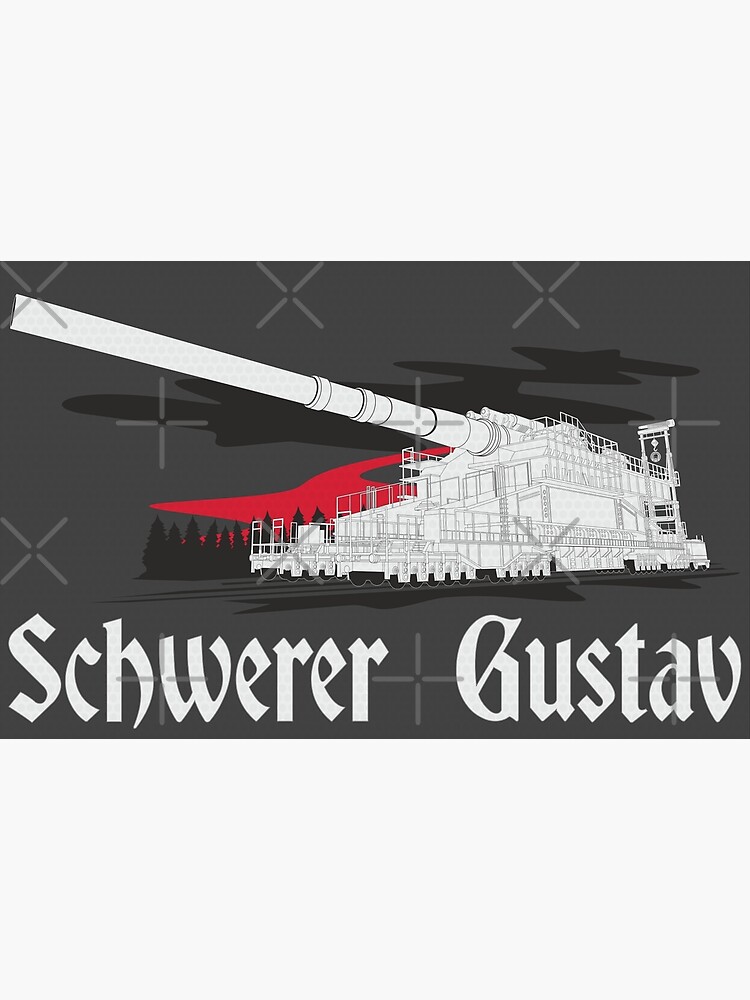 Schwerer Gustav, The Schwerer Gustav was a railway gun, the…