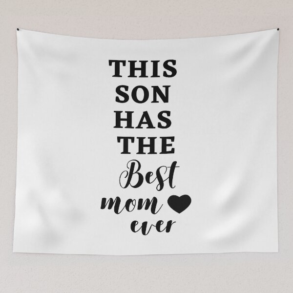 Item preview, This son has the best mom ever, best mom ever ,  designed and sold by Celebrationist.