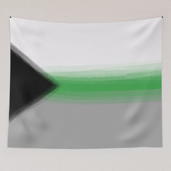 Item preview, Watercolor Demiromantic Pride Flag designed and sold by Sum-Thangs.