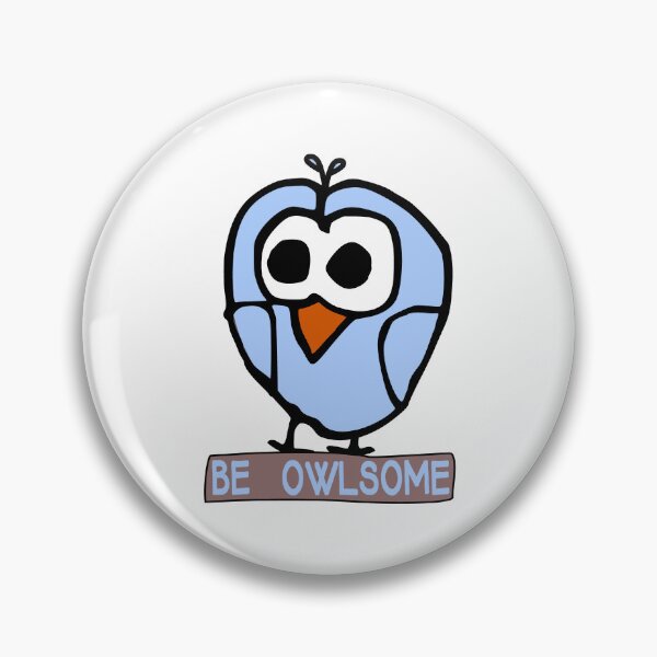 Item preview, Be Owlsome Blue designed and sold by Lrtheurer.