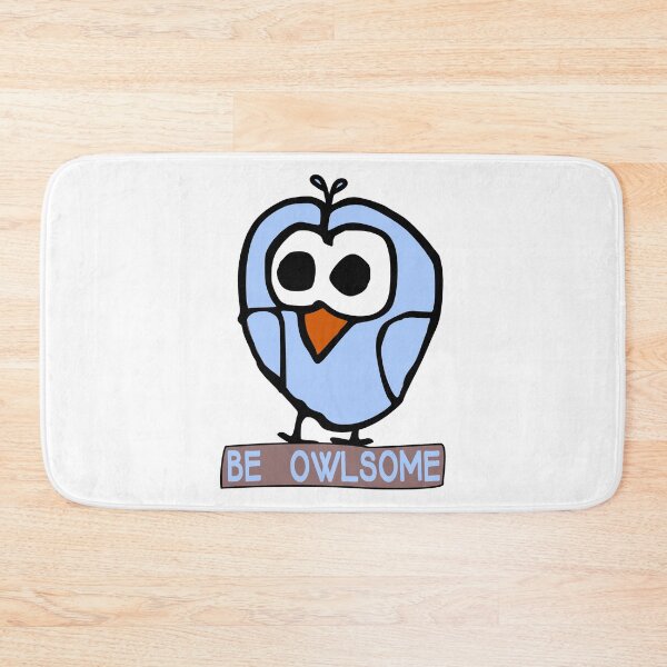 Item preview, Be Owlsome Blue designed and sold by Lrtheurer.