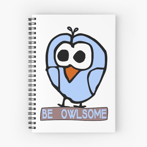 Item preview, Be Owlsome Blue designed and sold by Lrtheurer.