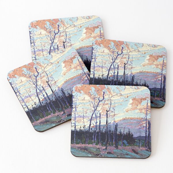 Item preview, Burnt Land at Sunset (1915) by Tom Thomson. designed and sold by IORI-PROFILER.