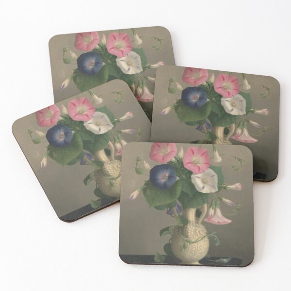 Item preview, Vase of Morning Glories designed and sold by CaraEmery.