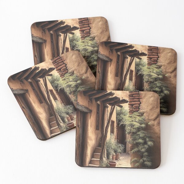 Item preview, Southwest Adobe and Cobblestone Alleyway  designed and sold by Richard Montag.