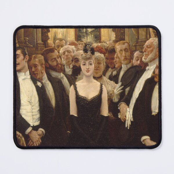 Item preview, The Most Beautiful Woman in Paris (1885) - James Tissot designed and sold by SALON DES ARTS.