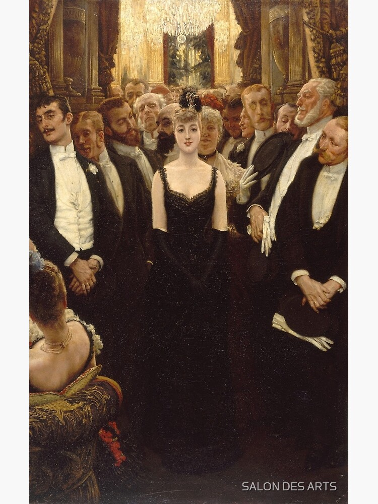 The Most Beautiful Woman in Paris 1885 James Tissot Poster