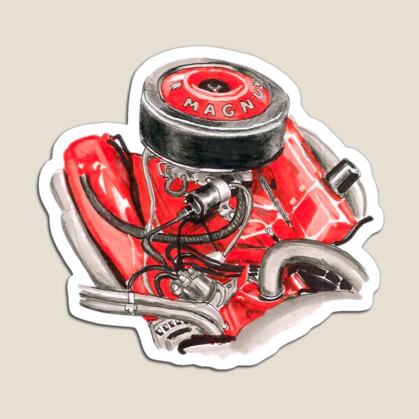 Charger Magnum 440 Engine Magnet