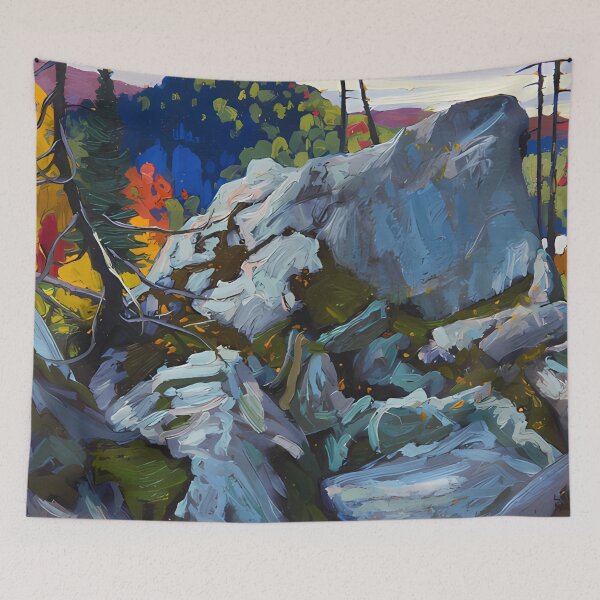 Item preview, Autumn Batchewana by Lawren Harris designed and sold by TheRedVineyard.