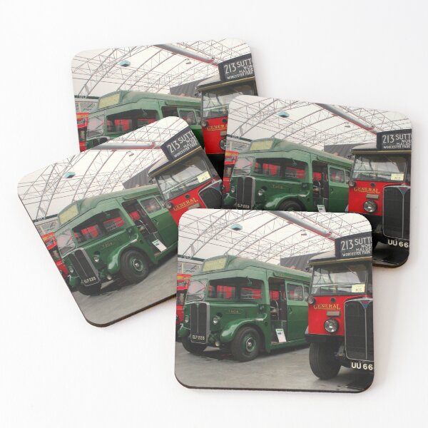 Aperçu de l'œuvre Bus londoniens classiques créée et vendue par Vicki Spindler (VHS Photography).