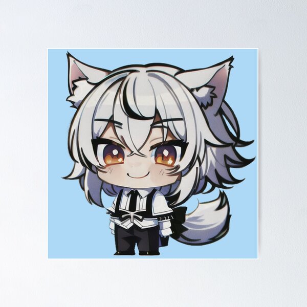 gacha game style, anthropomorphic furry, adorable ki