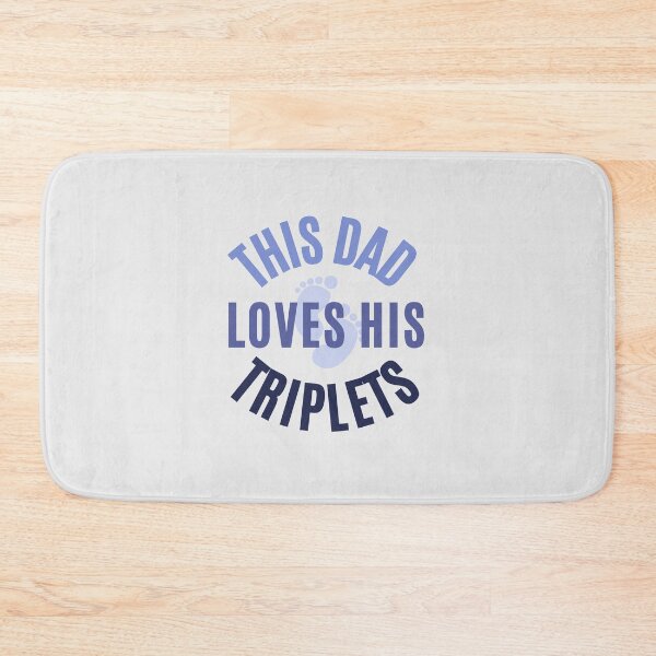 Item preview, This Dad Loves His Triplets designed and sold by karolaan.