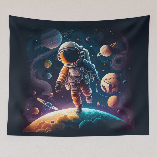 Item preview, Galactic Adventures of a Child Astronaut designed and sold by PlaytimeArt.