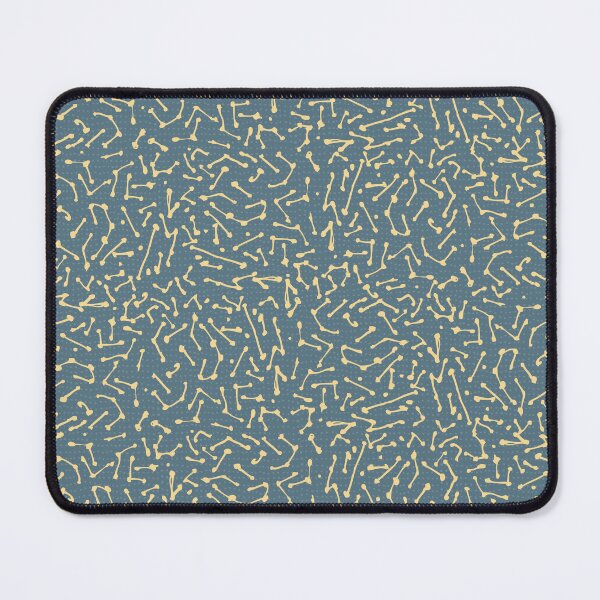 Item preview, Blue and gold geometric all over design designed and sold by Lolly's Lane Shoppe.