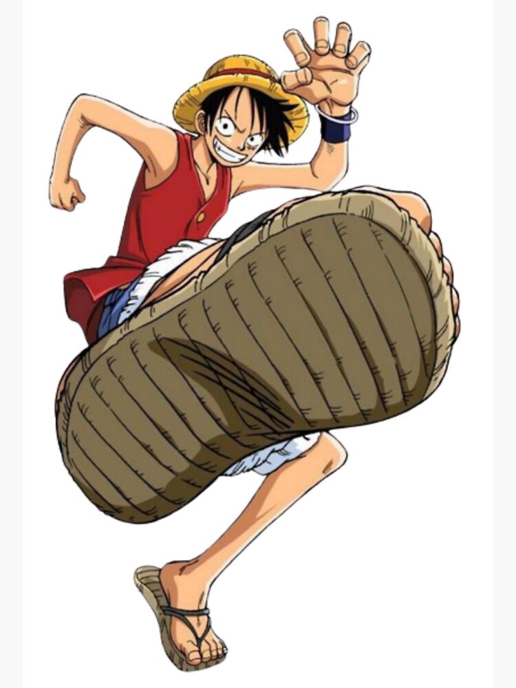 Reimagined Monkey D. Luffy from One Piece Postcard for Sale by