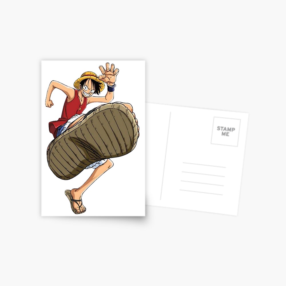 Reimagined Monkey D. Luffy from One Piece Postcard for Sale by