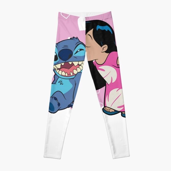 Lilo & Stitch Scrump Leggings Yoga Tight Pants Disney Women's XS